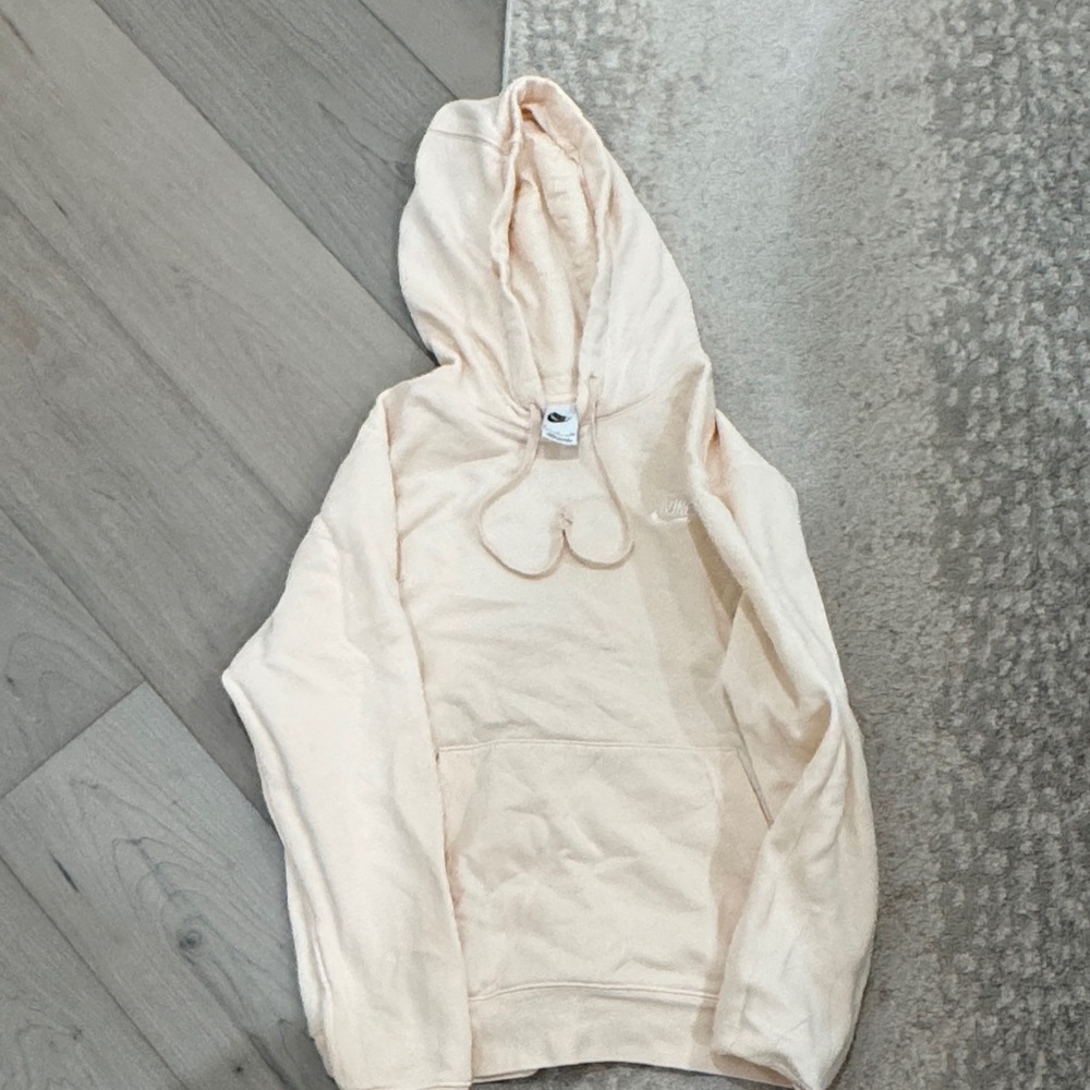 Nike Women's Cream Hoodie Sweater